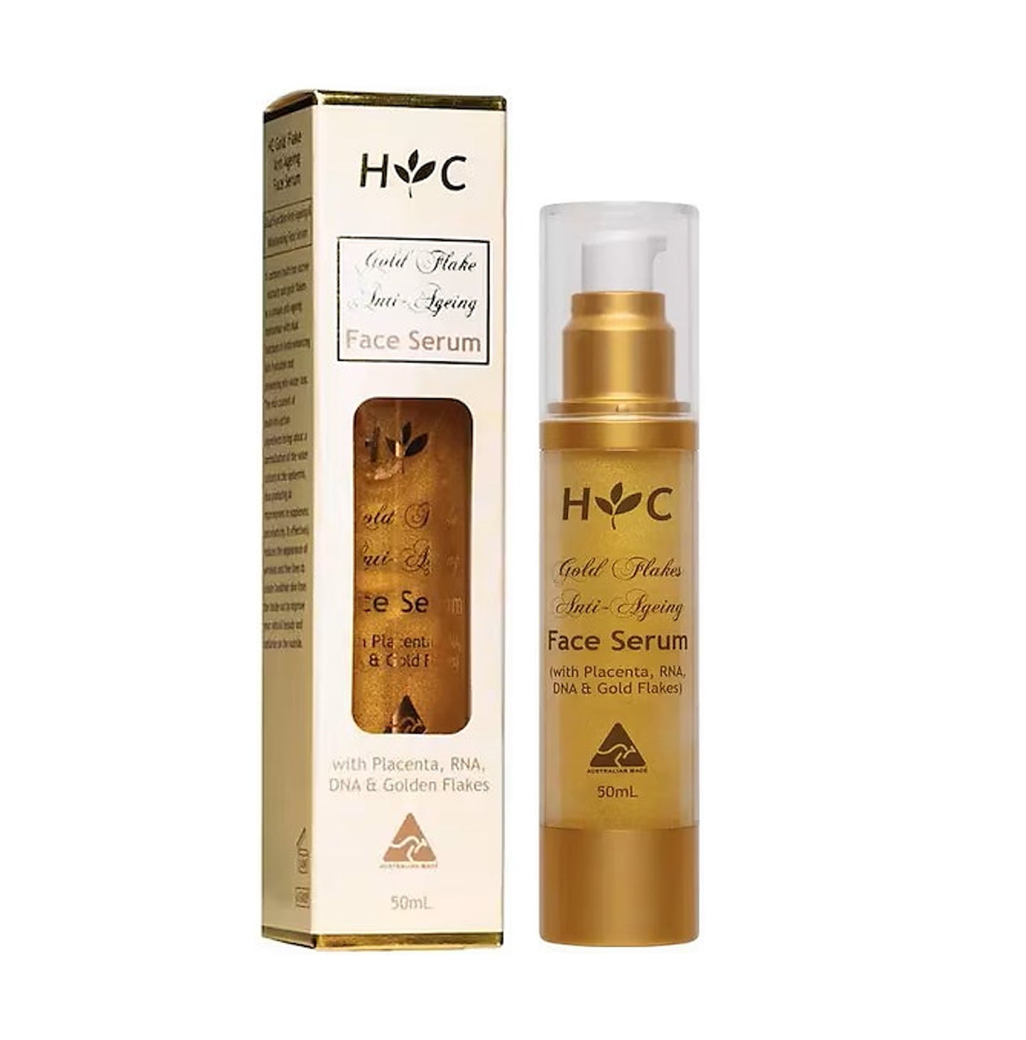 Healthy Care 抗衰老金箔面部精華 50 毫升 [平行進口]