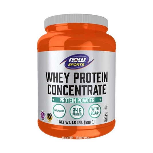 NOW Foods 運動型 濃縮乳清蛋白質粉 原味 1.5 磅（680 克）