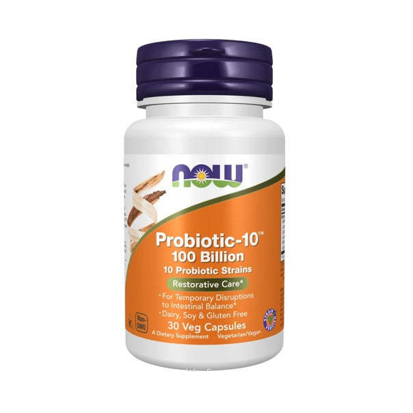 NOW Foods 益生菌 1000 億 - 30 粒素食膠囊 [香港行貨]
