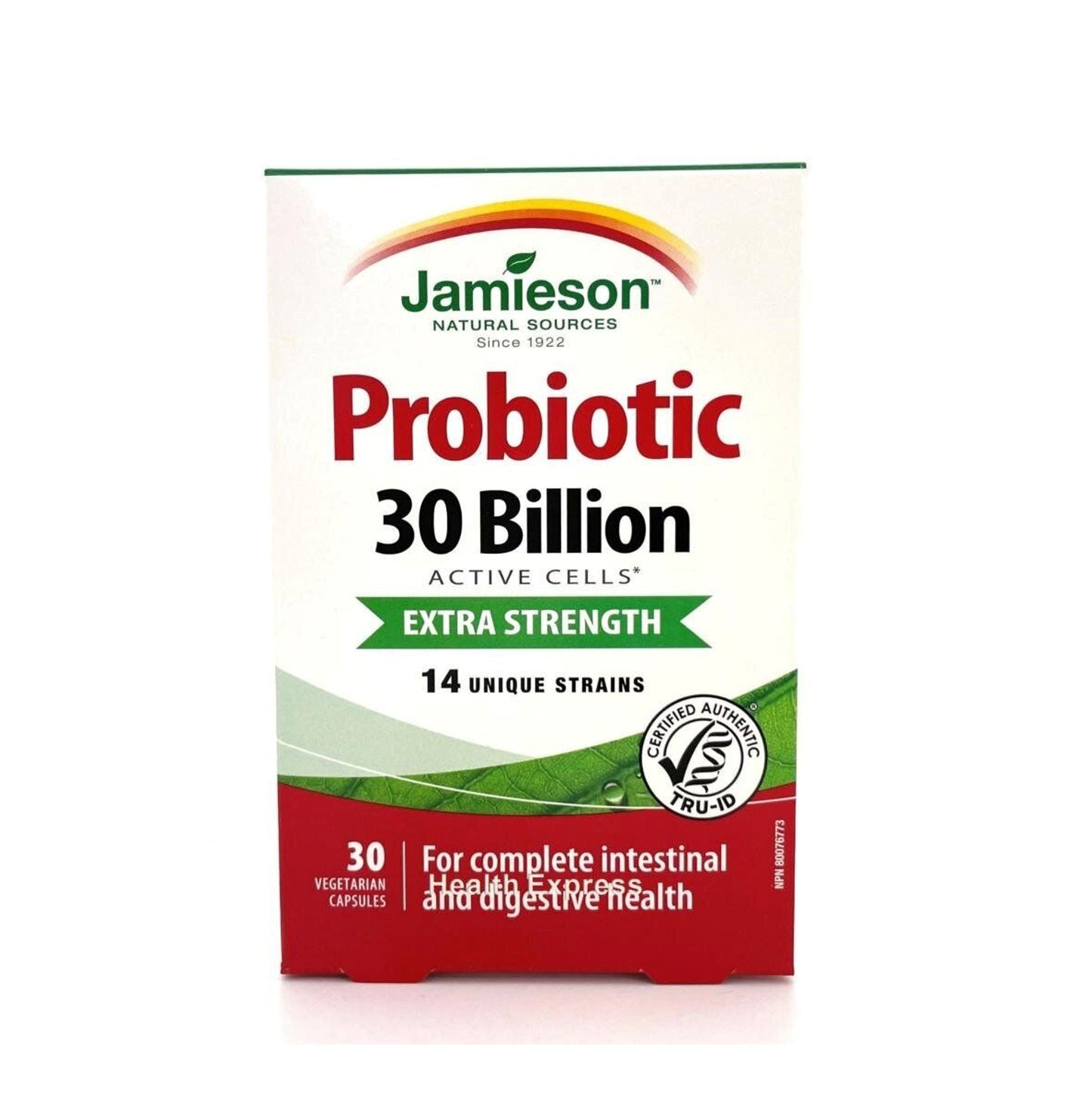 Jamieson 高效純天然益生菌 300 億 30 粒 [平行進口]