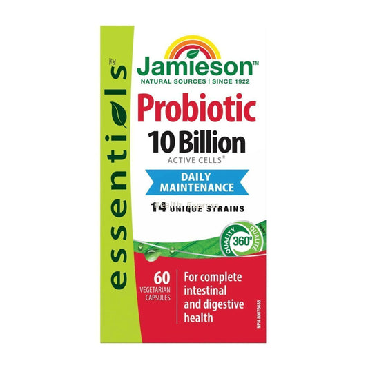 Jamieson 純天然益生菌 100 億 60 粒 (包裝隨機提供)[平行進口]