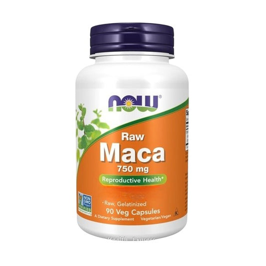NOW Foods 生瑪卡素食膠囊 750 毫克 90 粒 [香港行貨]