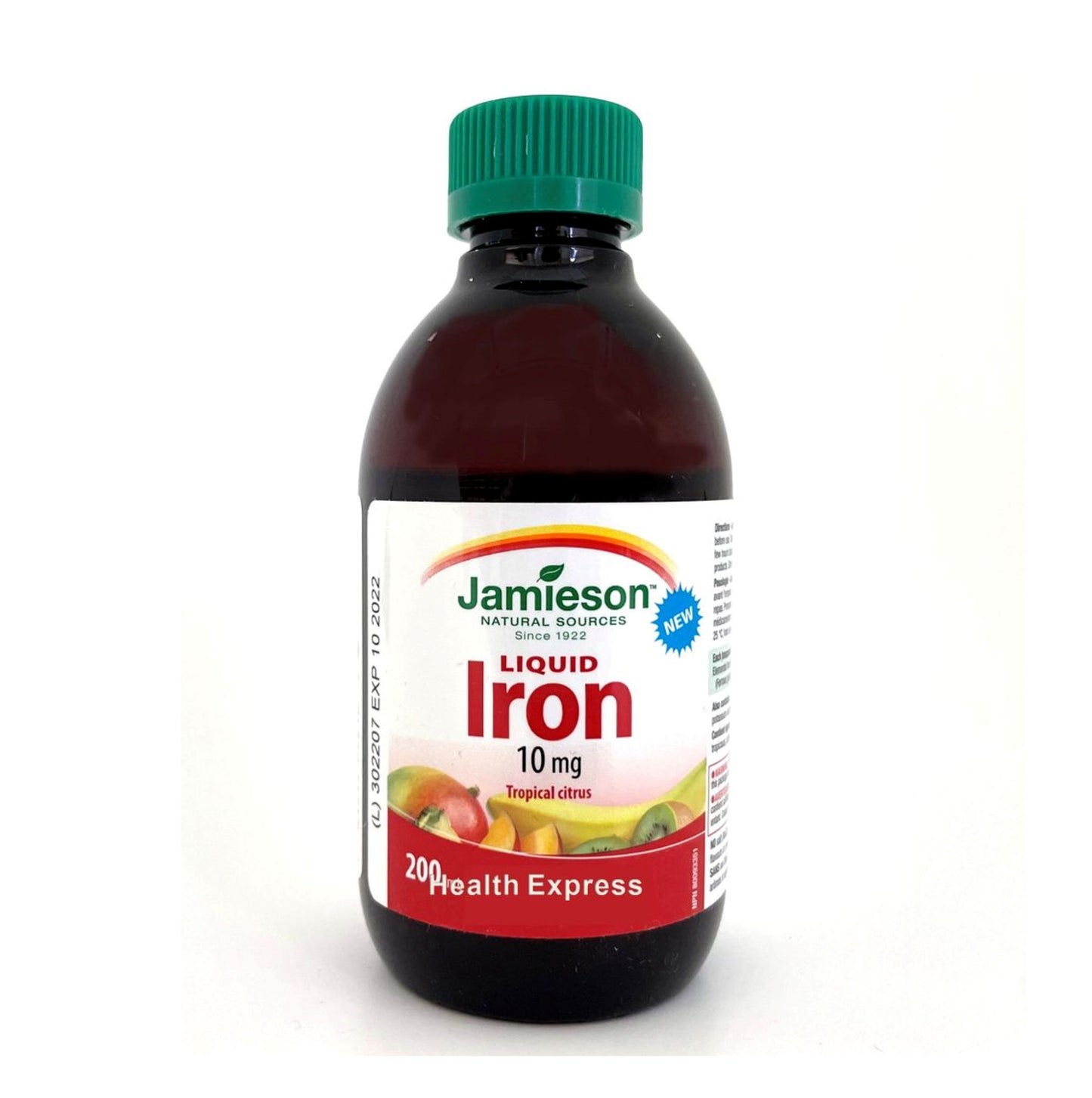 Jamieson 長效健體鐵質補充精華飲料 - 西柚味 200 毫升
