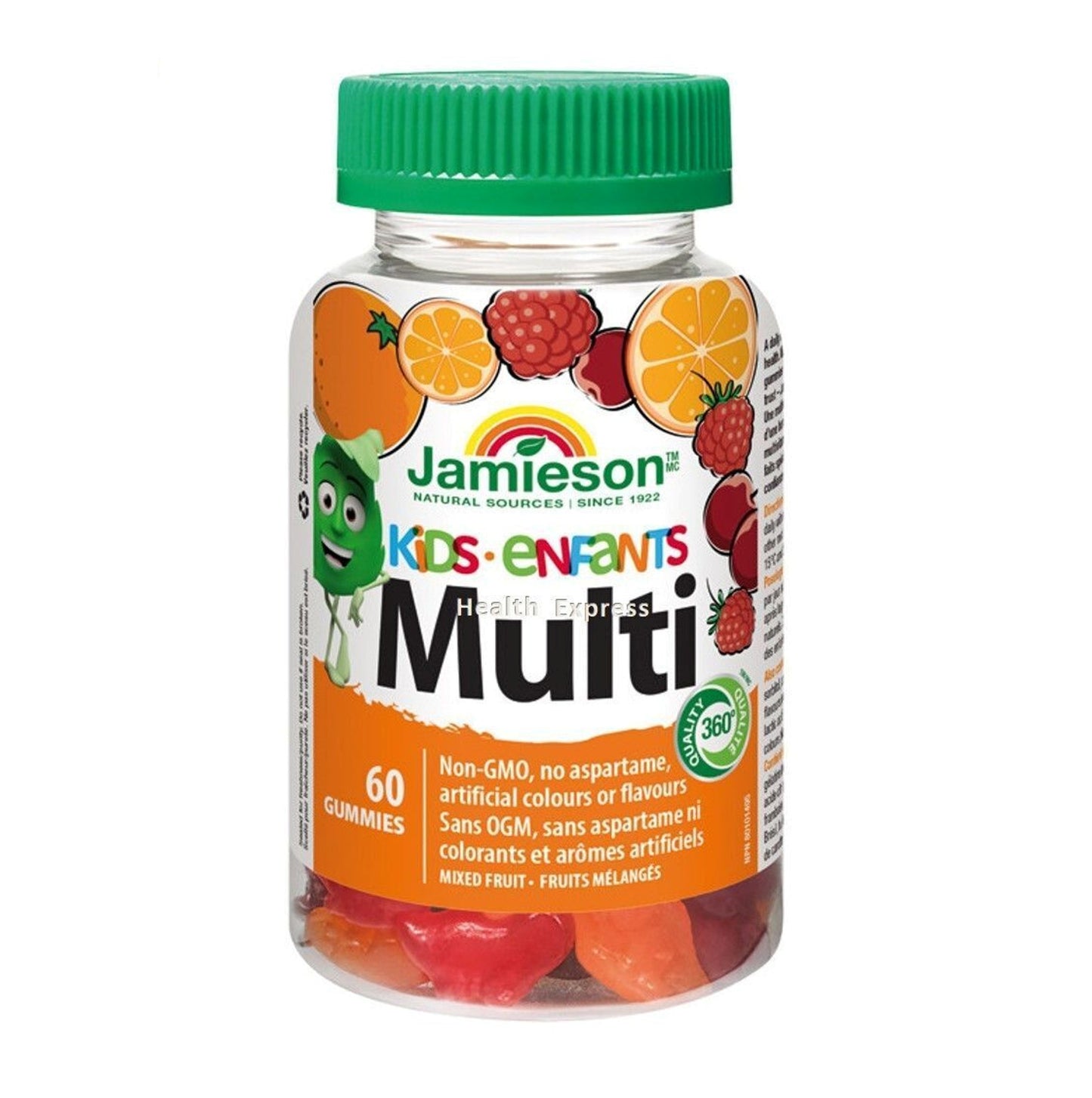 Jamieson 多種維他命 兒童橡皮糖 60 粒 (包裝隨機提供)[平行進口]