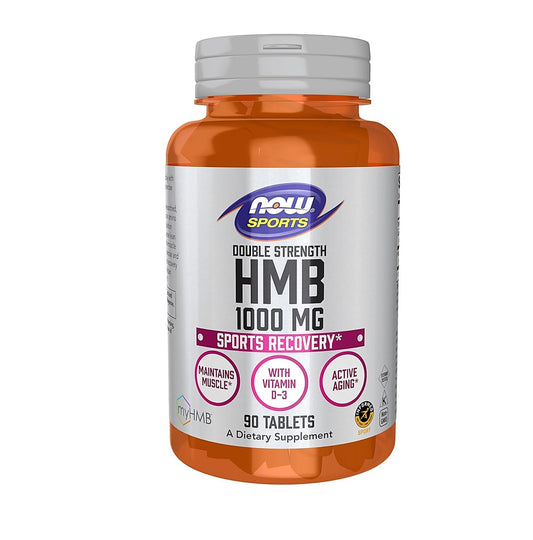 NOW Foods 運動 HMB (β-羥基β-甲基丁酸酯) 雙倍強效 1,000 毫克 90片