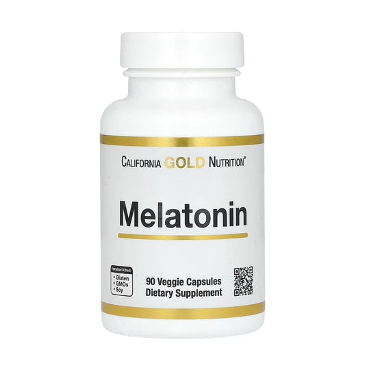 CALIFORNIA GOLD NUTRITION 褪黑激素 3 毫克 90粒素食膠囊
