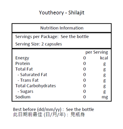 Youtheory 喜來芝 60 粒素食膠囊 [平行進口]