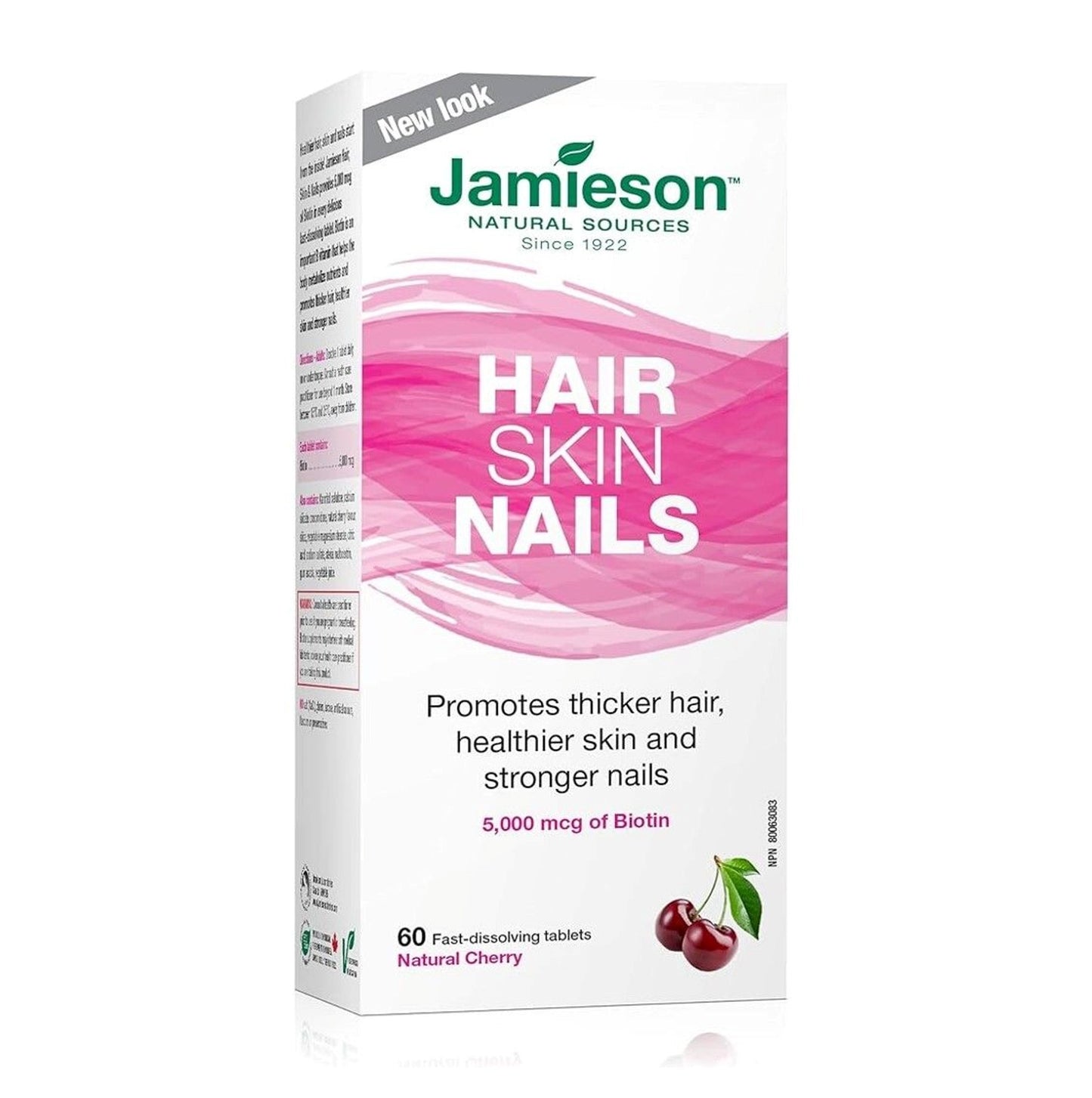 Jamieson 亮髮煥膚美甲精華 60 粒 [平行進口]