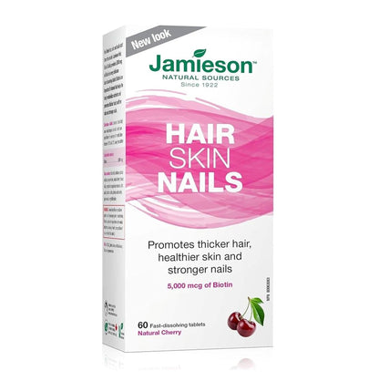 Jamieson 亮髮煥膚美甲精華 60 粒 [平行進口]
