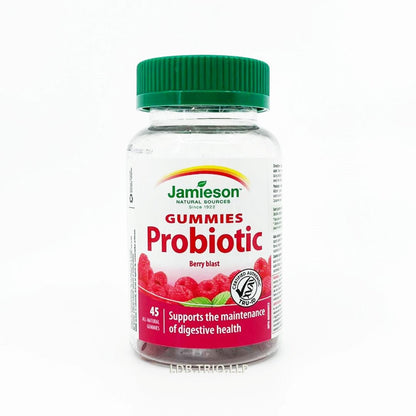 Jamieson 特強天然益生菌軟糖 (漿果味) 45 粒 (包裝隨機提供)[平行進口]