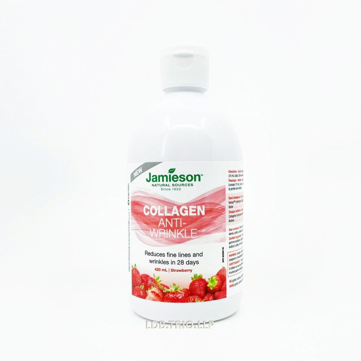 Jamieson 抗皺美肌膠原蛋白飲 (士多啤梨味) 420 毫升 [平行進口]