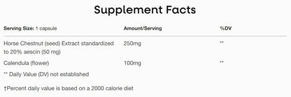 Nature's Way 七葉樹 90 粒素食膠囊 #62000 [原裝平行進口]