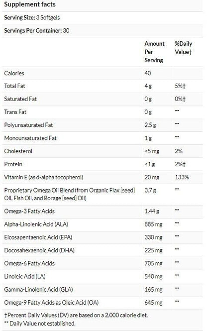 Nature's Way 健腦強心特級奧米加3-6-9魚油精華(青檸味) 90粒軟膠囊 #15440 [原裝平行進口]