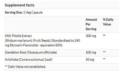 NOW Foods 雙倍功效護肝水飛薊素 300毫克 100粒 [香港行貨]