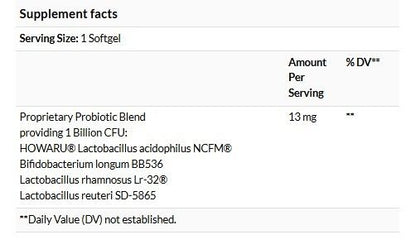 Nature's Way Primadophilus Reuteri 益生菌 10 億菌種 30 粒軟膠囊 #15752 [原裝平行進口]