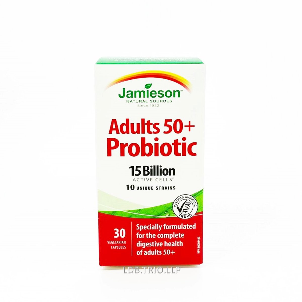 Jamieson 成人 50+ 純天然益生菌 特強配方 30 粒  [平行進口]