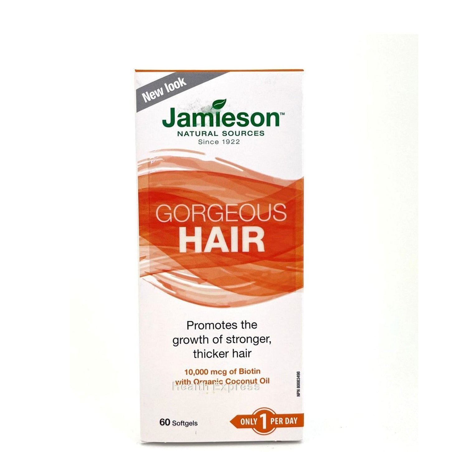 Jamieson 養髮營養素60 粒 (包裝隨機提供) [平行進口]