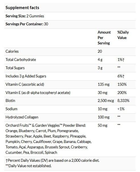 Nature's Way Alive! 頭髮 肌膚和指甲呵護軟糖 草莓味 60 粒 #11534 [原裝平行進口]