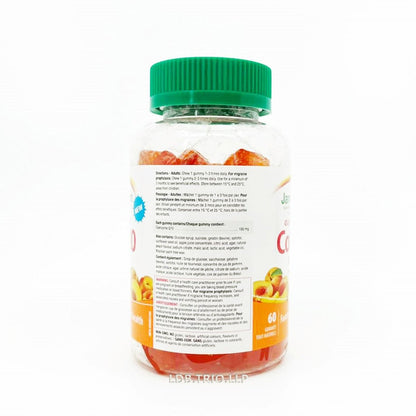 Jamieson 寧心輔酶 Q10 (100 毫克) 天然香桃味橡皮糖 60 粒  (包裝隨機提供)[平行進口]