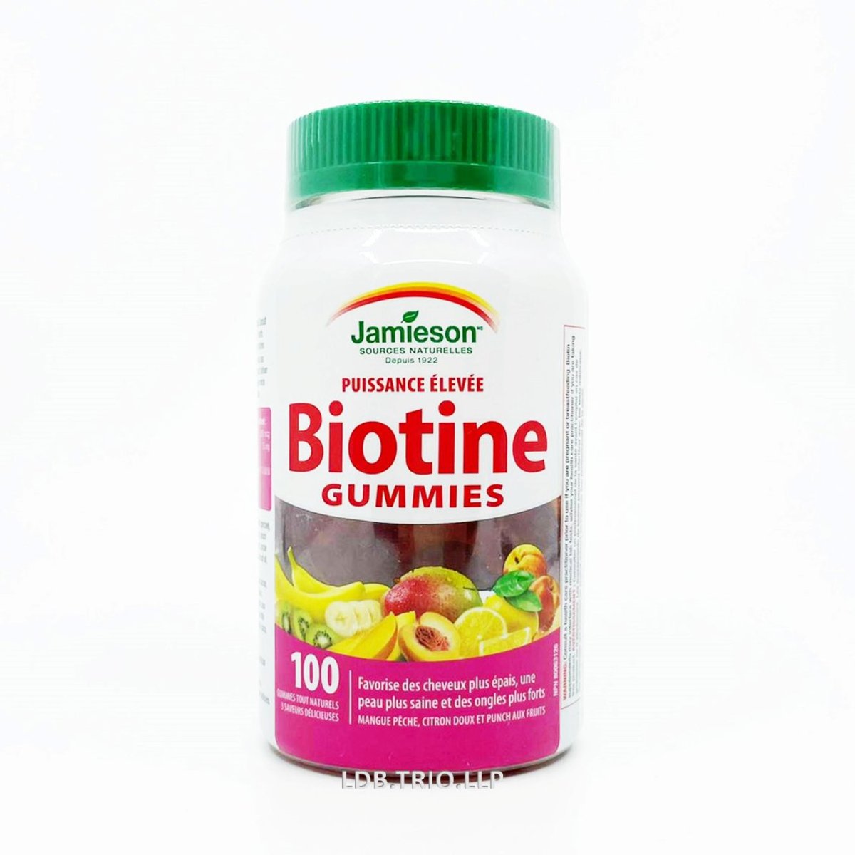 Jamieson 高效生物素橡皮糖 (1250 微克) 100 粒  [平行進口]