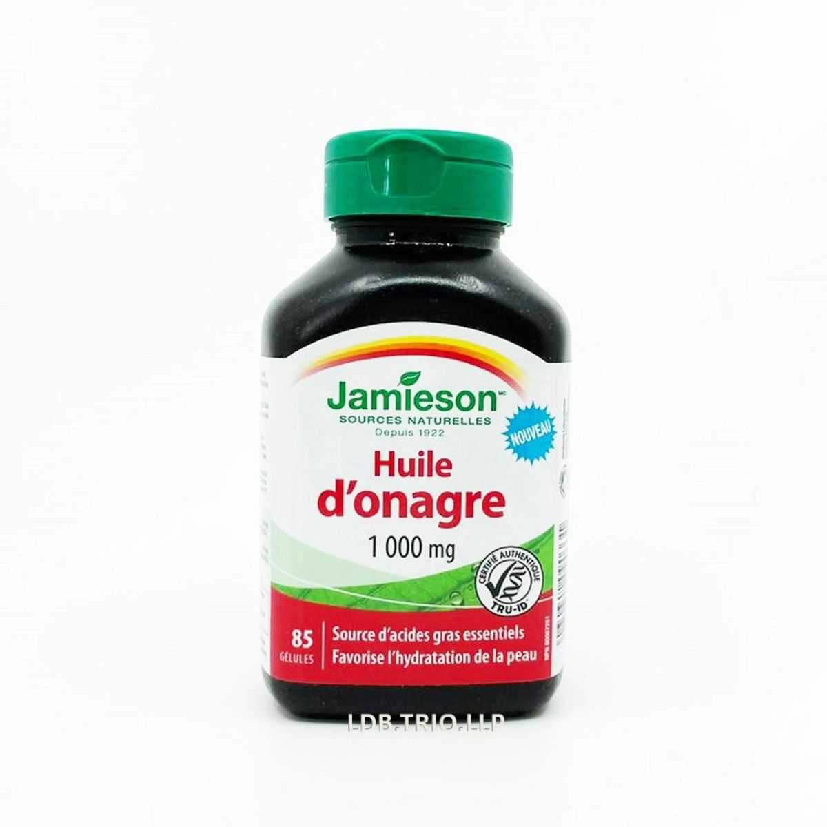 Jamieson 特強調經寶月見草油精華 (1000 毫克) 85 粒 (兩種包裝將隨機提供) [平行進口]