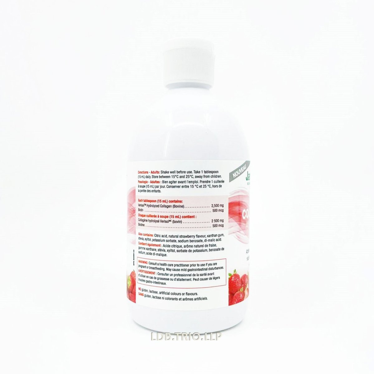 Jamieson 抗皺美肌膠原蛋白飲 (士多啤梨味) 420 毫升 [平行進口]