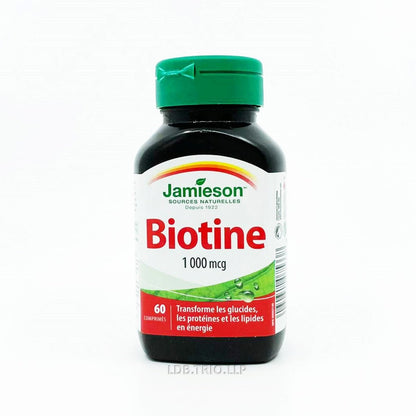 Jamieson 生物素 (1000 微克) 60 粒  [平行進口]