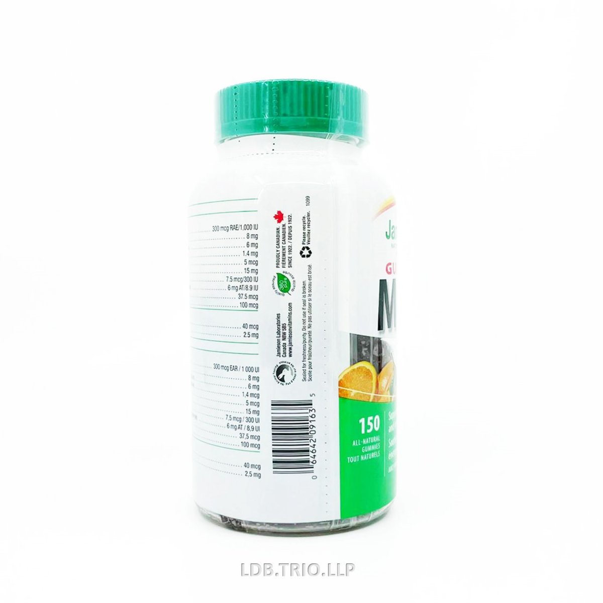 Jamieson 成人全效多種維他命橡皮糖 150 粒  [平行進口]