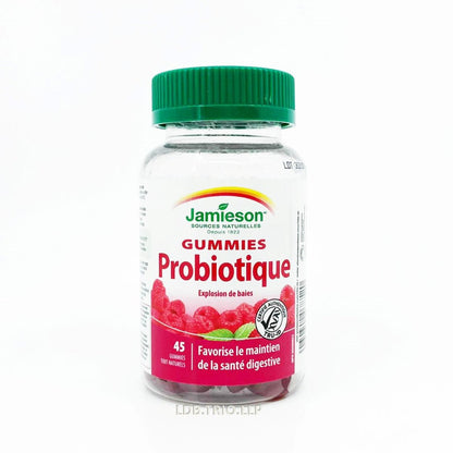 Jamieson 特強天然益生菌軟糖 (漿果味) 45 粒 (包裝隨機提供)[平行進口]