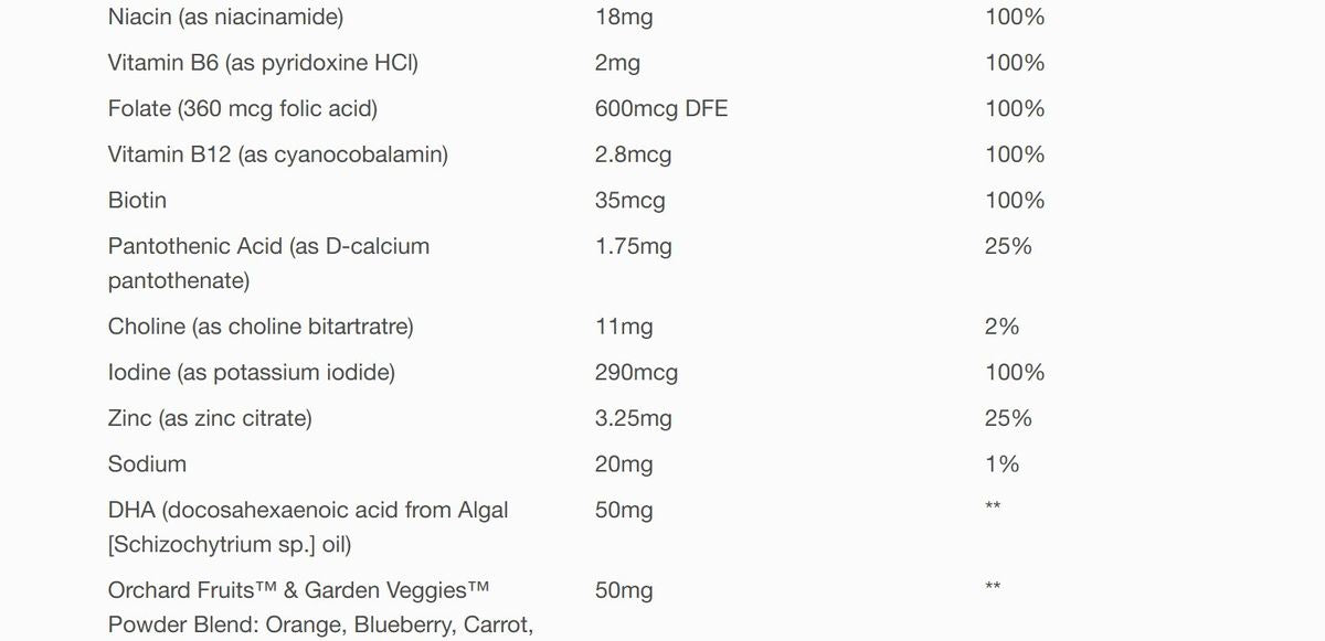 Nature's Way Alive! 含植物 DHA 的產前多種維他命 90粒軟糖#10488 [原裝平行進口]