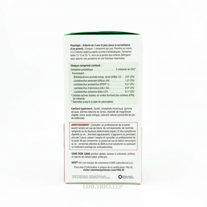 Jamieson 兒童天然益生菌 50 億 咀嚼片 (野櫻桃味) 60 粒 (包裝隨機提供)[平行進口]