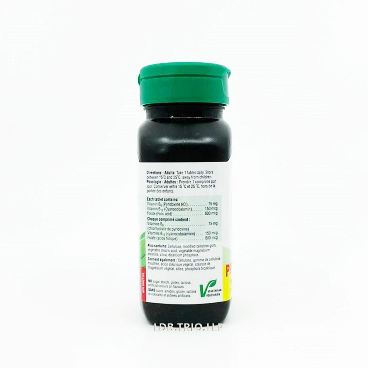 Jamieson - 維他命 B6+B12+ 葉酸 (三重功效配方) 90+20 粒 [平行進口] [包裝隨機提供]