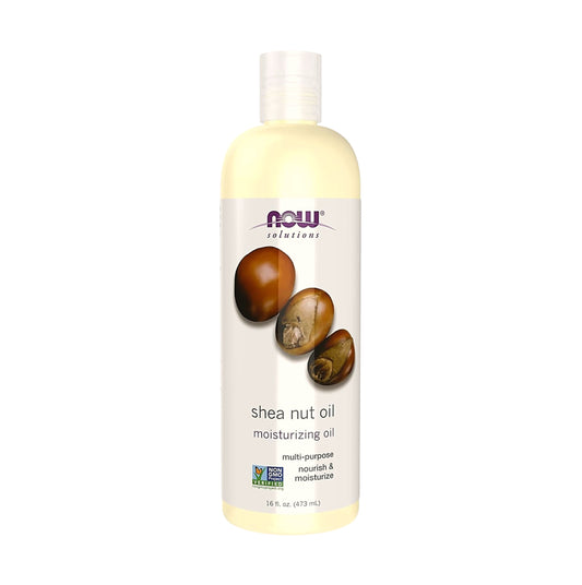 NOW Foods Solutions 乳木果油保濕油 16 盎司 473 毫升 [香港行貨]