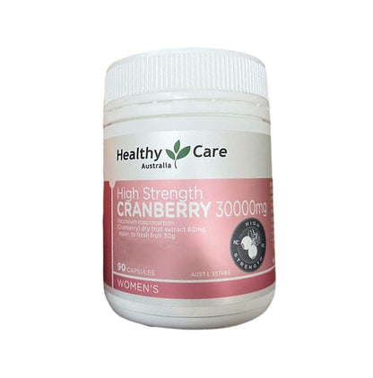 Healthy Care 高強效蔓越莓 30000 毫克 90粒膠囊 [平行進口]