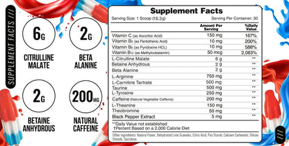 EC SPORTS OPTIFORCE PRE WORKOUT - 鍛鍊能量粉(火箭雪條味489g) (Earth's Creation) 美國製造 [平行進口]