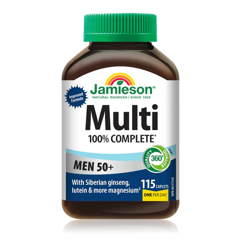 Jamieson 男士 50+ 全效多種維他命 115 粒