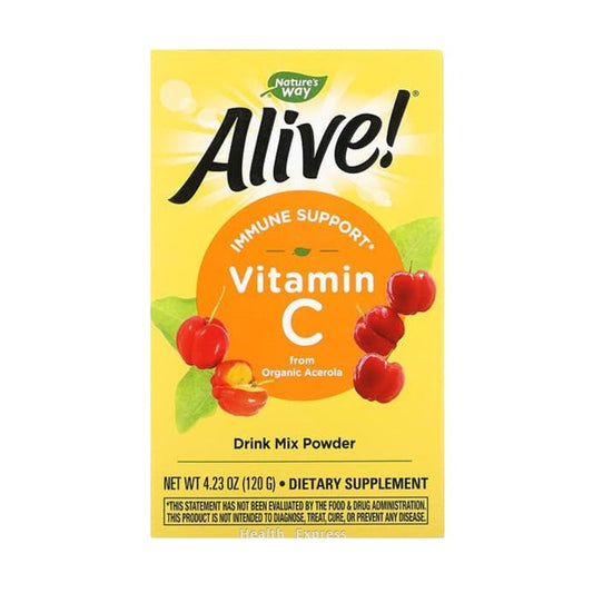 Alive! Fruit Source Vitamin C 4.23 oz (120 g) [Original Parallel Import] #15143
