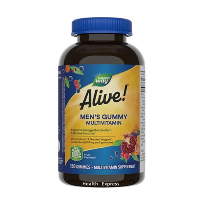 Alive! Men's Multivitamin Gummies, 150 Gummies [Original Parallel Import] #14066
