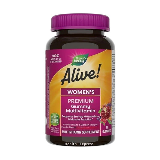 Alive! Premium Women's Multivitamin Gummies, 75 Gummies [HK/Macau Version Parallel Import] #15897
