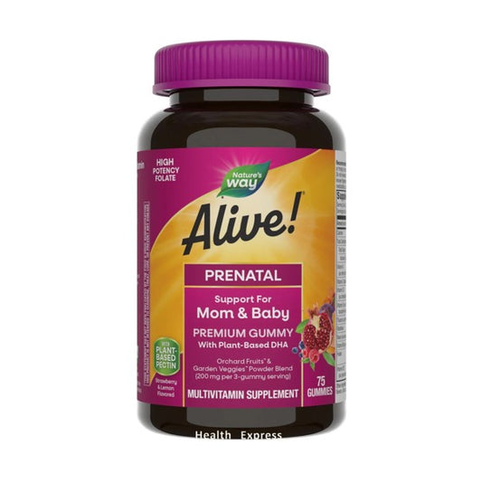 Alive! Prenatal Multivitamin Gummies, 75 Gummies [Original Parallel Import] #10482
