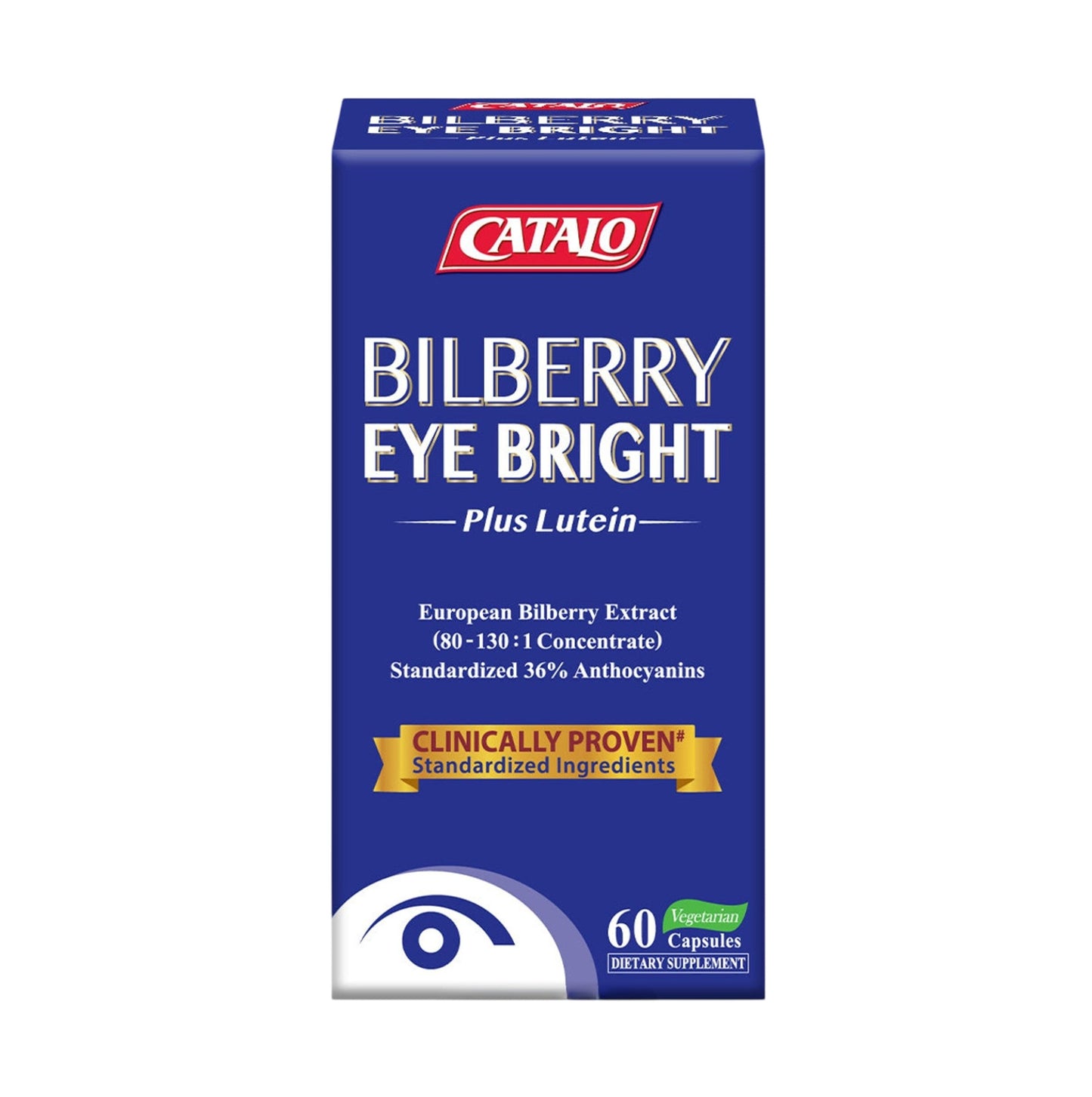 CATALO 皇牌護眼藍莓精華 60 粒
CATALO Bilberry EyeBright Extract 60 Capsules