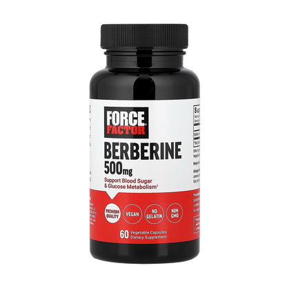 Force Factor Berberine 500mg 60 Vegetable Capsules