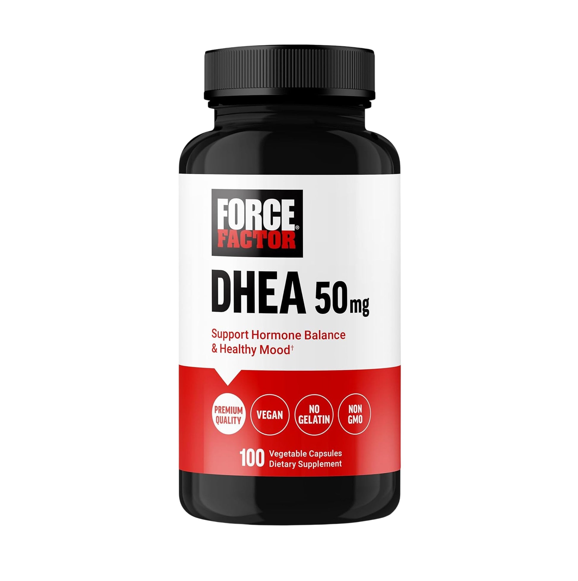Force Factor DHEA 50mg 100 Vegetable Capsules