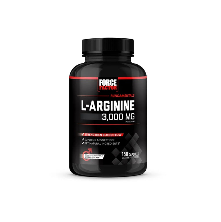 Force Factor L-Arginine 3000mg 150 Capsules