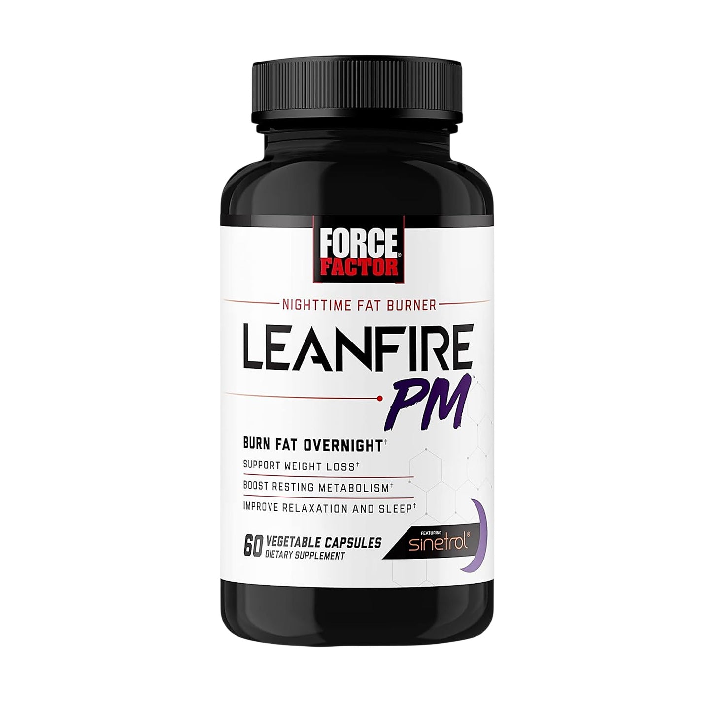 Force Factor LeanFire PM 60 Vegetable Capsules