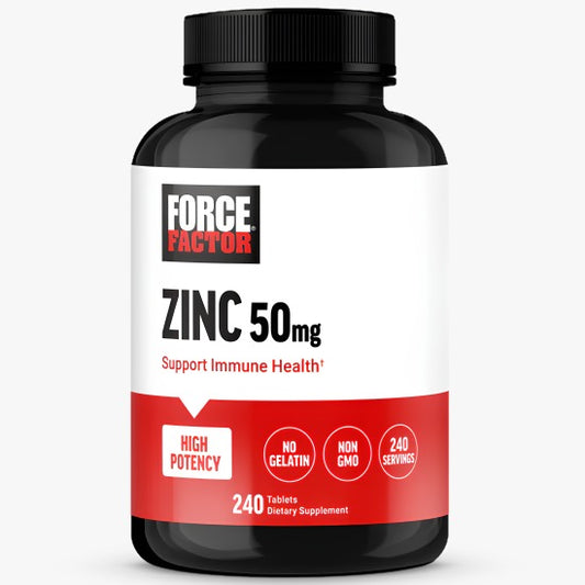 Force Factor Zinc 50mg 240 Tablets