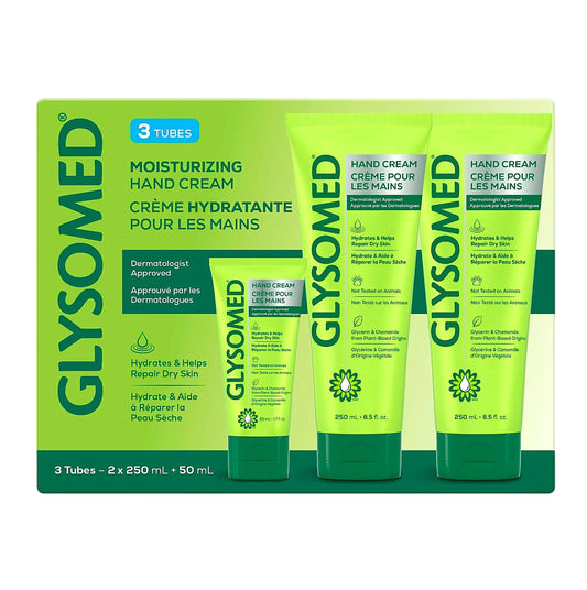 GLYSOMED Hand Cream Set (250ml x 2 + 50ml x 1) (RANDOM Packing) [Parallel Goods]