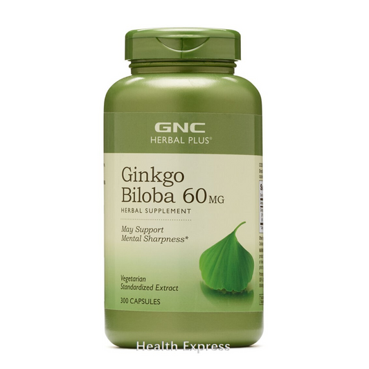 GNC  健腦銀杏精華(60 毫克) 300 粒膠囊