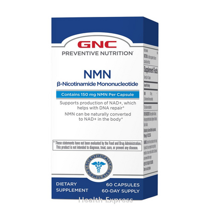 GNC Preventive Nutrition® 逆齡抗衰老高純NMN 60 粒