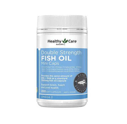 Healthy Care 雙倍強效迷你魚油 400粒軟膠囊 [平行進口]